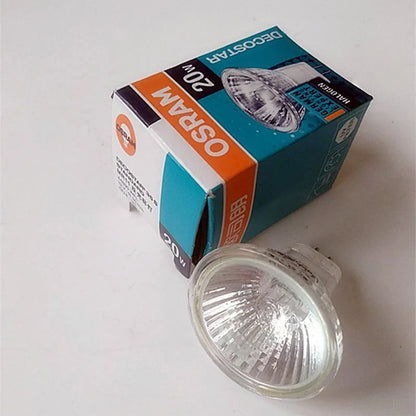 10PCS/Osram bulb 36 ° 44890WFL 12V20W MR11 small lamp cup with cover halogen tungsten halogen cup lamp