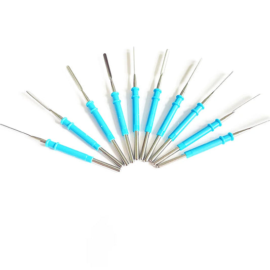 10pcs 70mm*30mm ESU pencil tip electrocoagulation device Electrosurgery Blade electrode Needle electrode