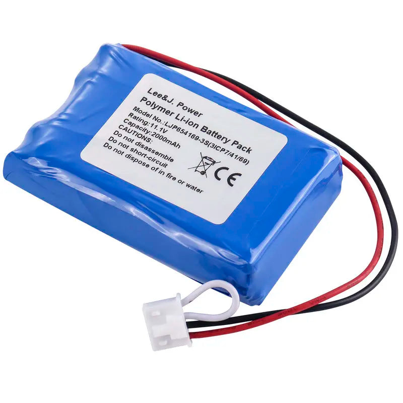 11.1V 2000MAH battery compatible with Fresenius infusion pump LJP654169-3S (3ICP74169) VP7 SP7 VP5