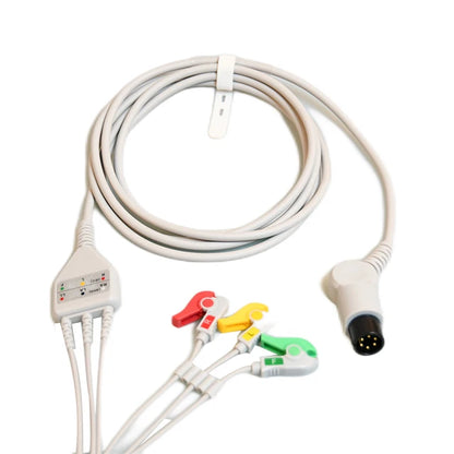 3-lead ECG cable for adult cardiac monitor accessories Compatible for any kinds of monitor