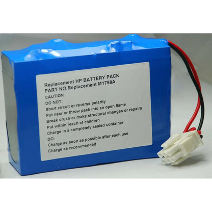 AED defibrillator battery compatible with HP M1758A M1722A M1723A M1722B M1724A