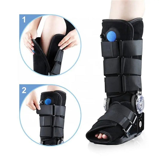 Ankle immobilization brace lower leg ankle fracture immobilization brace internal and external everted foot drop modifiers