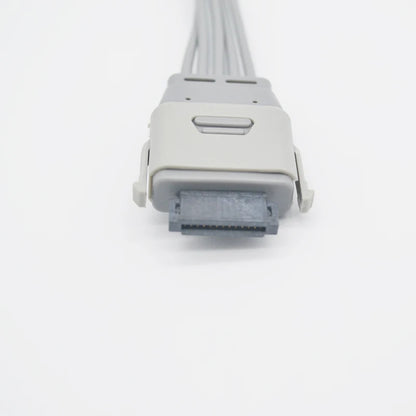 Compatible Biomedical BI9800 / BI9000 EDAN SE-1201 Nihon Kohden Rac 3012 5 leads Holter Ecg Cable