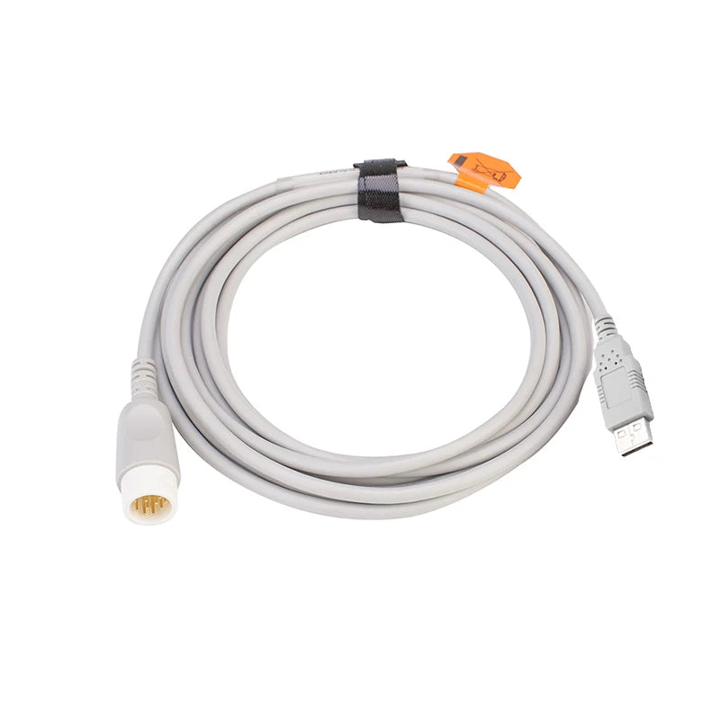 Compatible Comen ibp cable 12 pin to Argon BD Edward Medex Abbott Smith PVB Utah Ibp Transducer IBP adapter cable