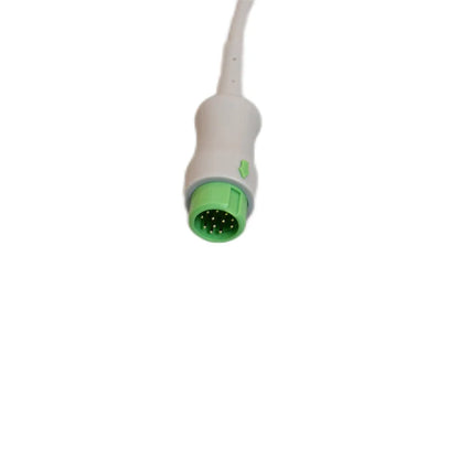 Compatible for Mindray T5 T6 T8 IPM IMEC ECG Cable with leadwires 12pin 5-lead Snap AHA