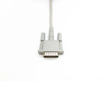 Compatible for philips m3703c T10 T20 T30 T50 10 lead ecg/EKG bold cable and lead, 15 pin