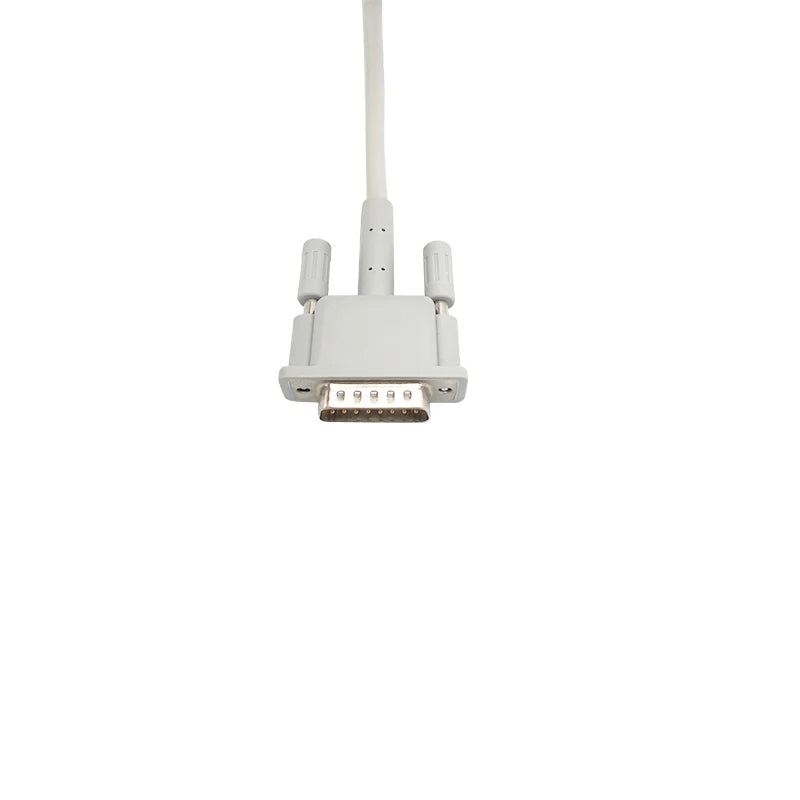 Compatible for philips m3703c T10 T20 T30 T50 10 lead ecg/EKG bold cable and lead, 15 pin