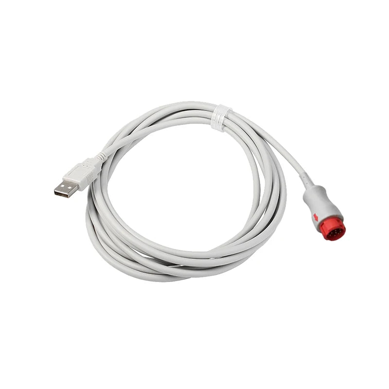 Compatible with 12pin Mindray Monitor IBP Cable and Argon menrit BD Edward Medex Abbott Smith PVB Utah Pressure Transducers