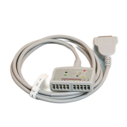 Compatible with GE mac500 800 1100 1200st1600 2000 ECG split cable