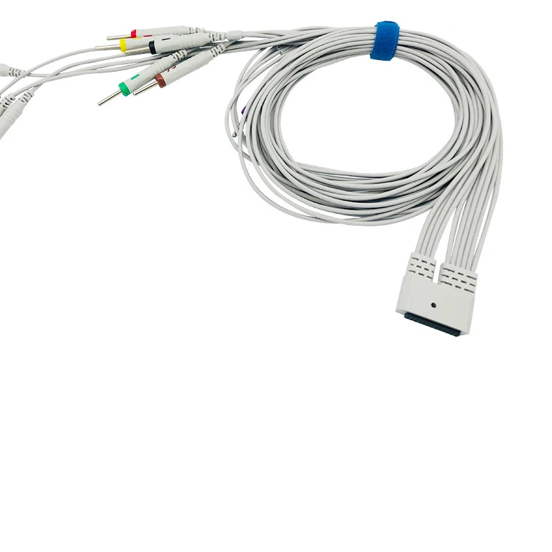 Compatible with Medex MECG-300 ecg 12 lead cable