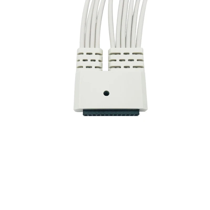 Compatible with Medex MECG-300 ecg 12 lead cable