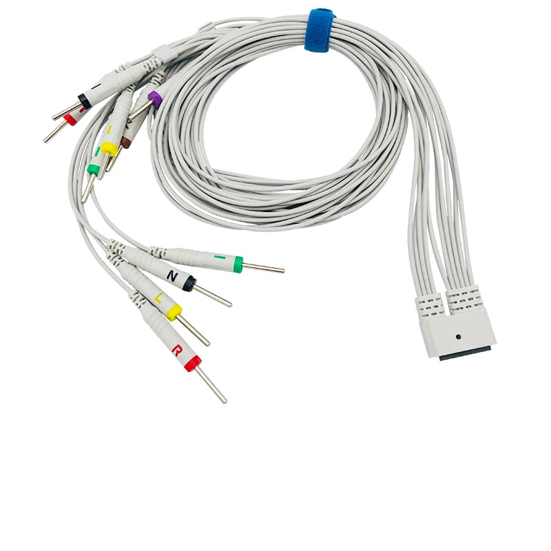 Compatible with Medex MECG-300 ecg 12 lead cable