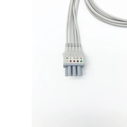 Compatible with Mindray TEL100 dynamic telemetry, Holter Ecg Cable, 5 leads