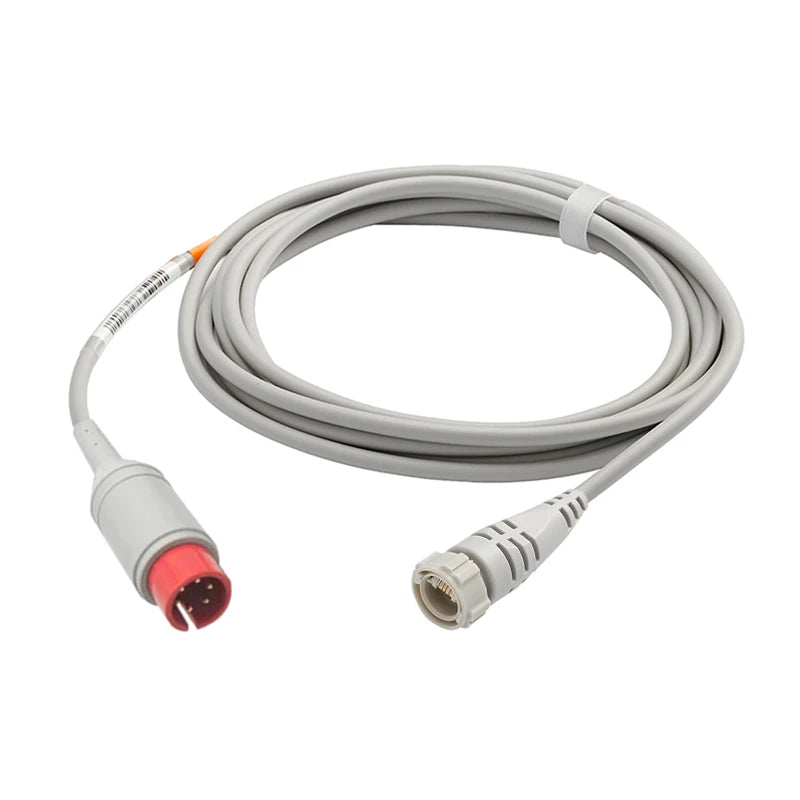 Compatible with Philips Mindray 6pin Monitor IBP Cable to Argon Braun BD Edward Medex Abbott Smith PVB Utah Pressure Transducers