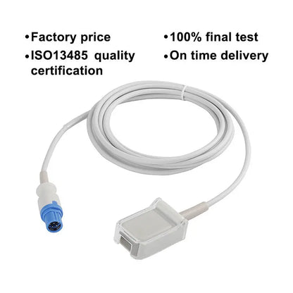 Compatible with SpO2 Sensor Adapter Extension Cable for Siemens 7Pin