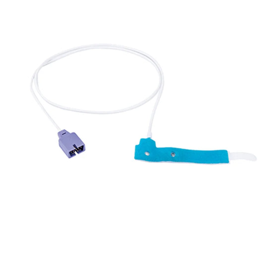 DB 9 Pin Spo2 Sensor Compatible with for Nellcor Oxi-max Blue Sponge neonate/Adult Disposable Spo2 Sensor