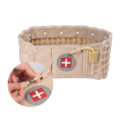 Dekompression Lordosenstütze Gürtel Taille Luft Traktion Klammer Spinal Zurück Relief Gürtel Rückenschmerzen Schmerzen Release Massager Männer Frauen 