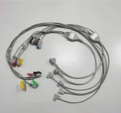 ECG Cable set compatible for Philips CT IEC TC30/TC50,CONTEC CMS8000 CMS7000