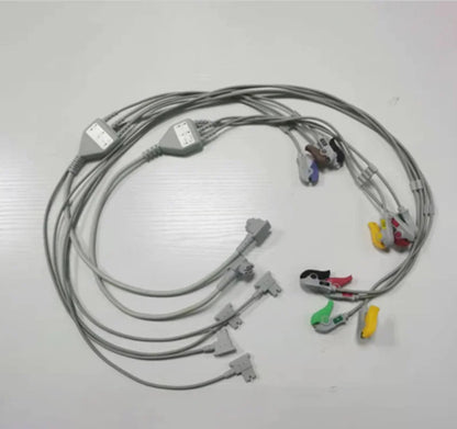 ECG Cable set compatible for Philips CT IEC TC30/TC50,CONTEC CMS8000 CMS7000