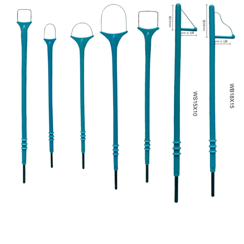 Elektrokoagulator-Ionen-Elektrokauter-Zubehör, chirurgischer Elektrodenkopf aus Wolframdraht 