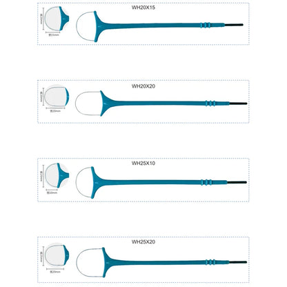 Elektrokoagulator-Ionen-Elektrokauter-Zubehör, chirurgischer Elektrodenkopf aus Wolframdraht 