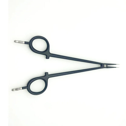 For Bipolar Arterial Scissor Surgery Bipolar Forceps High Frequency Electrotome and 4.0 Silicone Electrocoagulation 7.5 inch