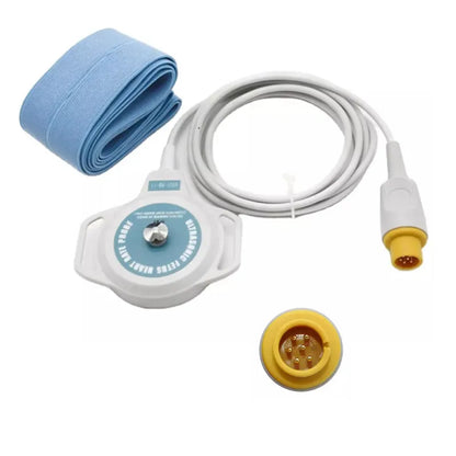 Medical Fetal Ultrasound Transducer Compatible with Bionet FC1400 6 Pin US Transducer Fetal Probe