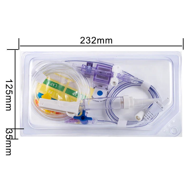 Disposable Ibp Transducer For Abbott, Medical Invasive Blood Pressure Transducer