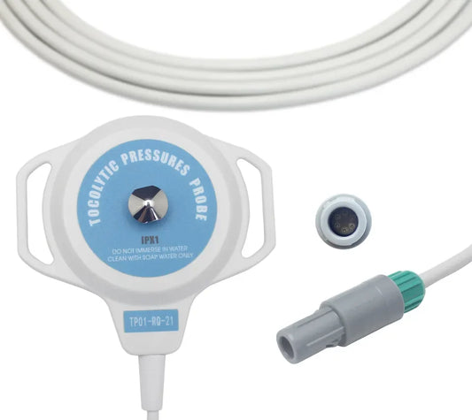 6Pin 80 Degree Ultrasound Probe TOCO Probe Compatible with EDAN F6/F9