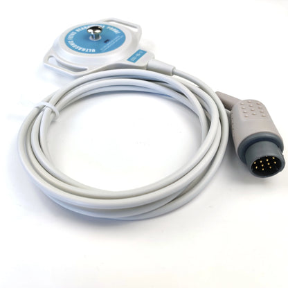 Medical Fetal Ultrasound Transducer Compatible with GE Fetal Heart Probe 12pin Transducer Fetal Probe