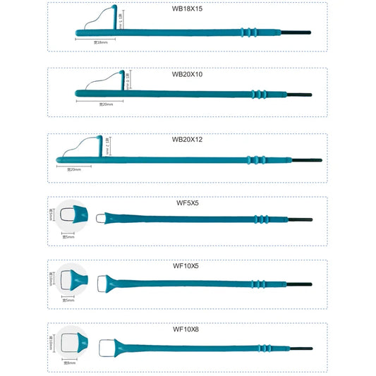 High-frequency coagulator knife Electron ion cauterization instrument accessories electrode electric knife head ring