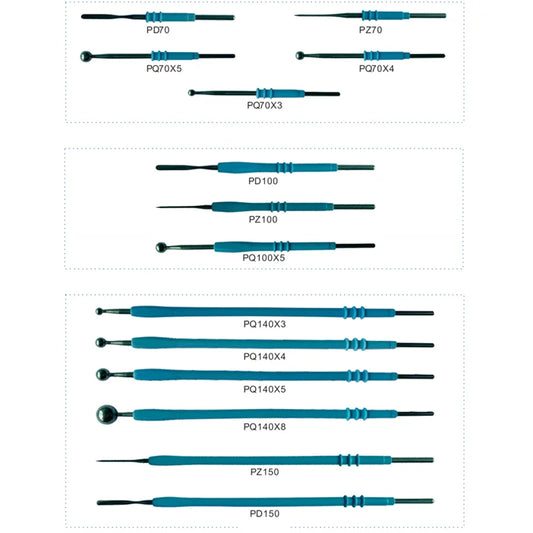 Independent sterile packaging  ESU cautery pencil electrocoagulation device Electrosurgery needle electrode