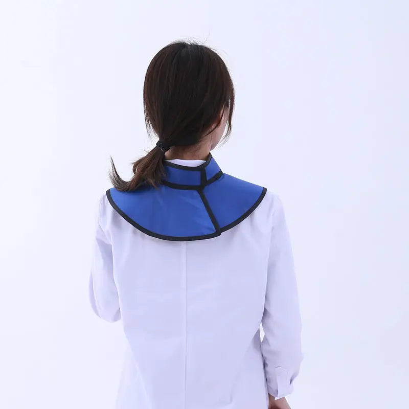 Light lead ultra soft large collar 0.5mmpb X radiation protection thyroid protection collar X-ray machine CT protection collar