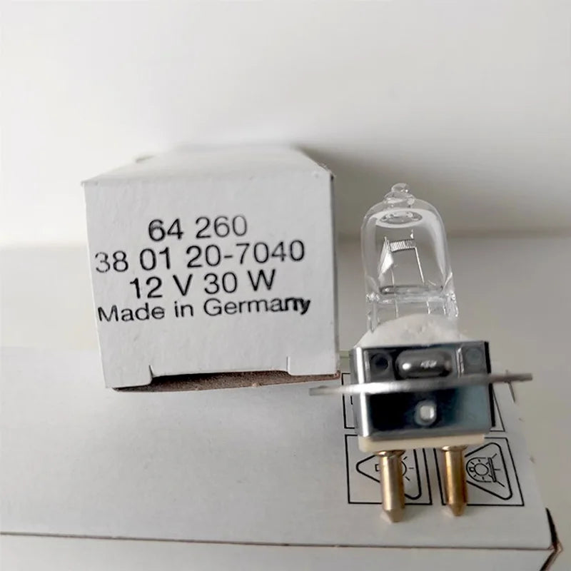 Osram 64260 12V30W Spaltlampe 3801-20-70 Lampenperlen für Mikroskop-Lichtquelle KJ5X 