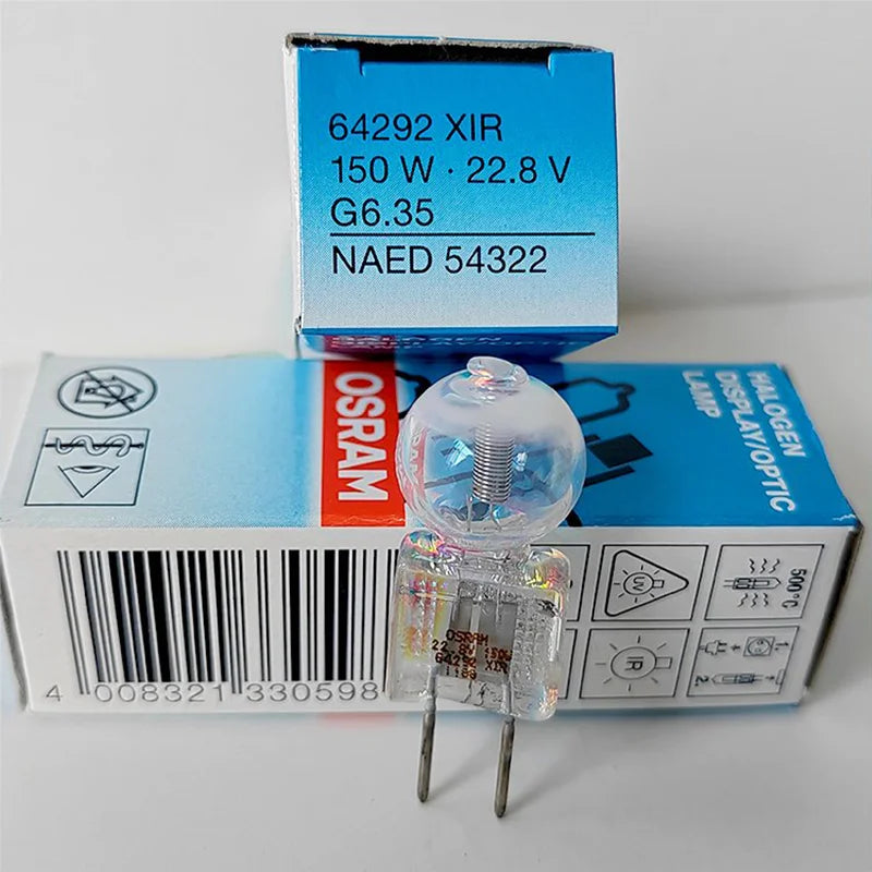 Osram 64292 XIR 22.8V150W Shadowless Bulb Round Head G6.35