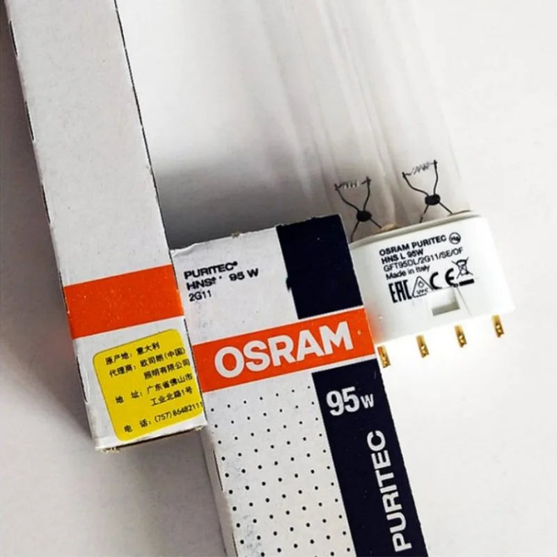 Osram H-type four needle single end cannula HNS L 95 W 2G11 ultraviolet disinfection lamp