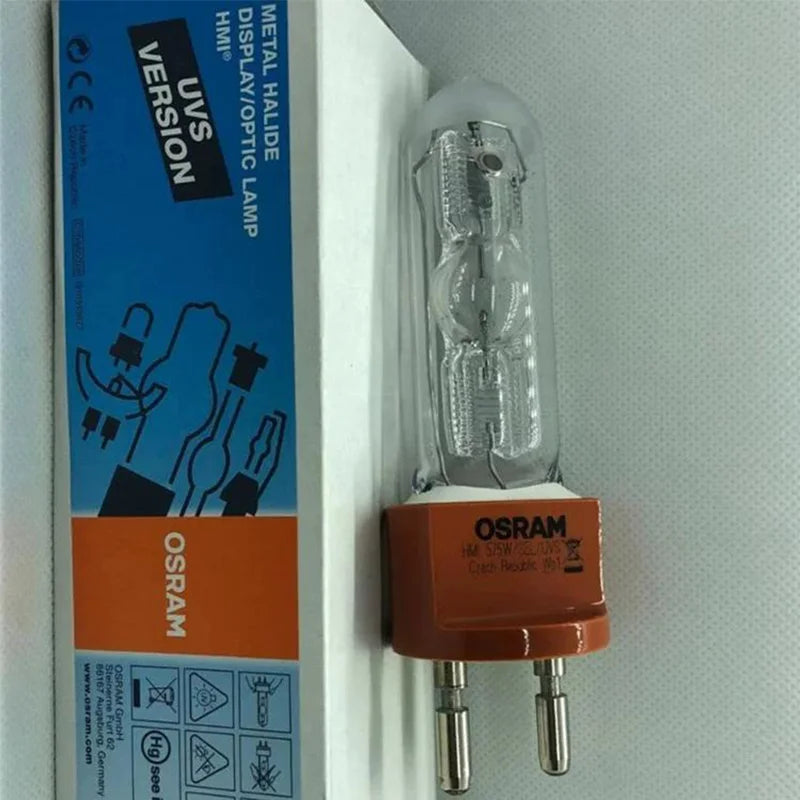 Osram HMI 575W/SEL UVS hot start metal halide bulb G22 video lamp