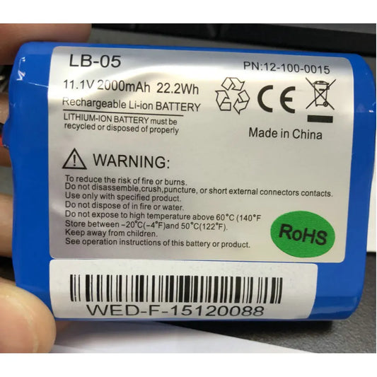 Rechargeable battery compatible with Biolight BLT E30 EKG Machine Battery LB-05 12-100-0015