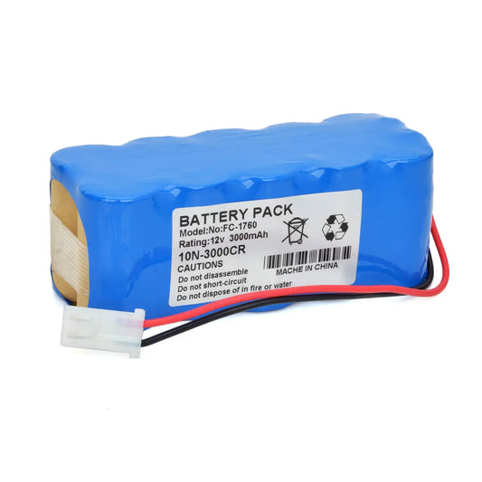 Rechargeable battery compatible with Fukuda FC-1760 10N-2000SCR Defibrillator monitor