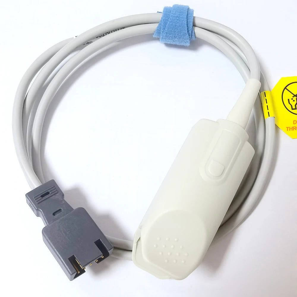 Reusable spo2 sensor Compatible for Masimo Rad-5 / 6 / 7 / 8 DB9 1m long of SpO2 sensor cable