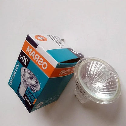 10PCS/Osram bulb 36 ° 44890WFL 12V20W MR11 small lamp cup with cover halogen tungsten halogen cup lamp