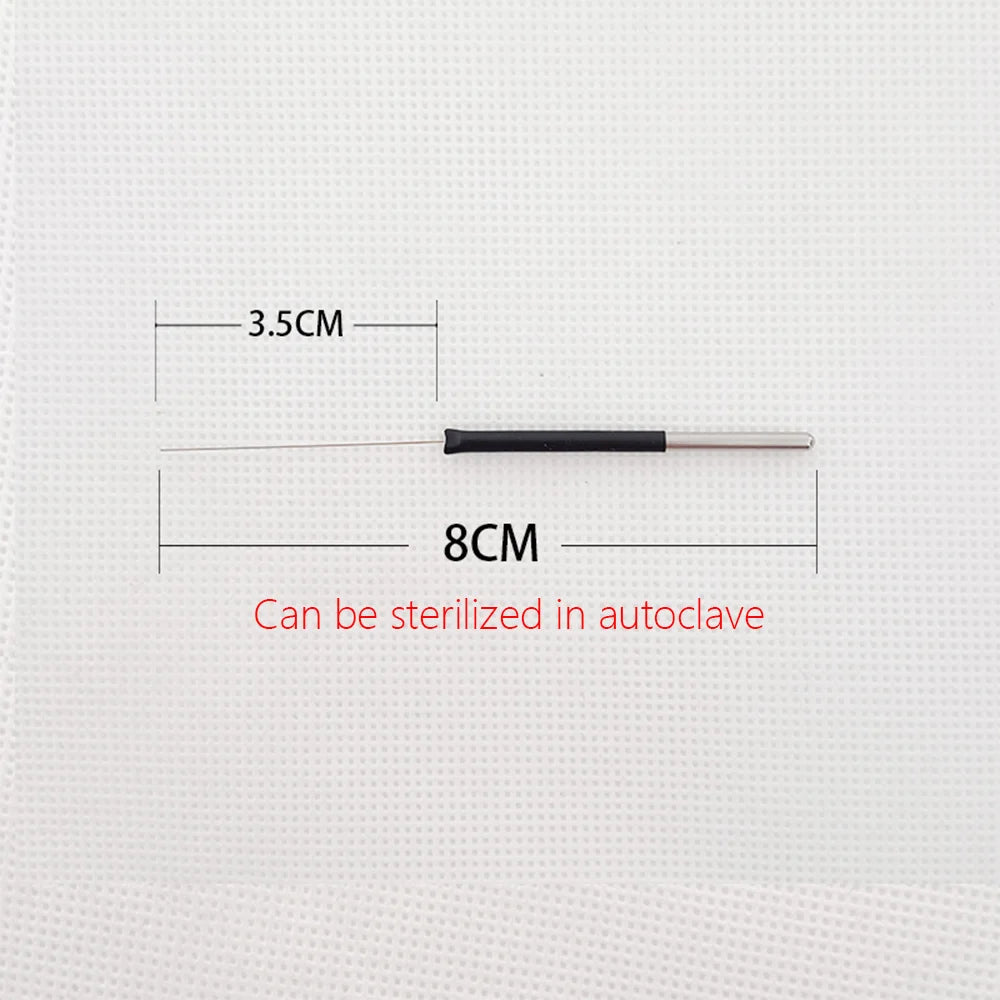 Independent sterile packaging 80mm*35mm ESU cautery pencil electrocoagulation device Electrosurgery needle electrode