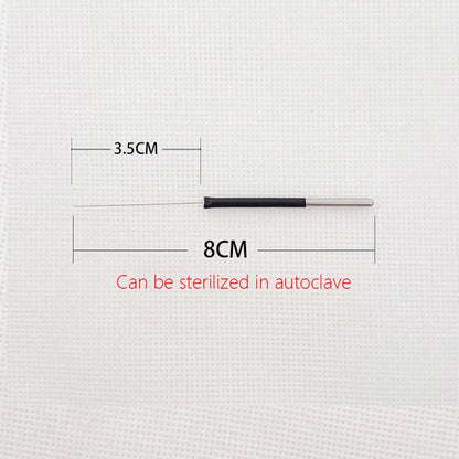 Independent sterile packaging 80mm*35mm ESU cautery pencil electrocoagulation device Electrosurgery needle electrode