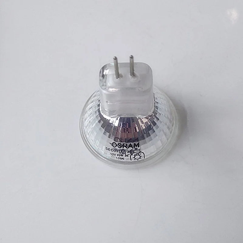 10PCS/Osram bulb 36 ° 44890WFL 12V20W MR11 small lamp cup with cover halogen tungsten halogen cup lamp