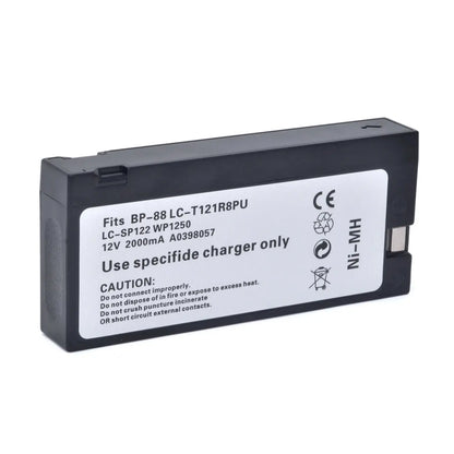 Rechargeable battery compatible with GE DASH 2500 2023852-029 N1082 AMED2250 EKG machine