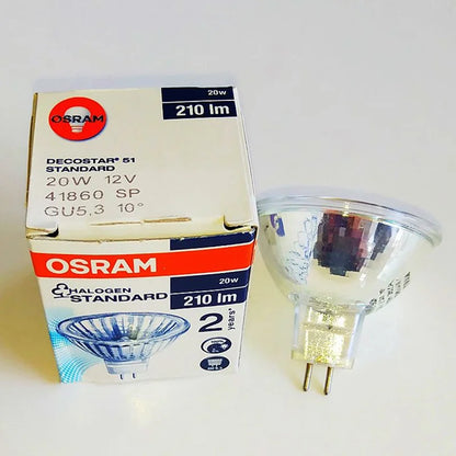 Osram 41860 SP инструментальная галогенная лампа 12 В 20 Вт 10 ° чашка лампы для микроскопа 