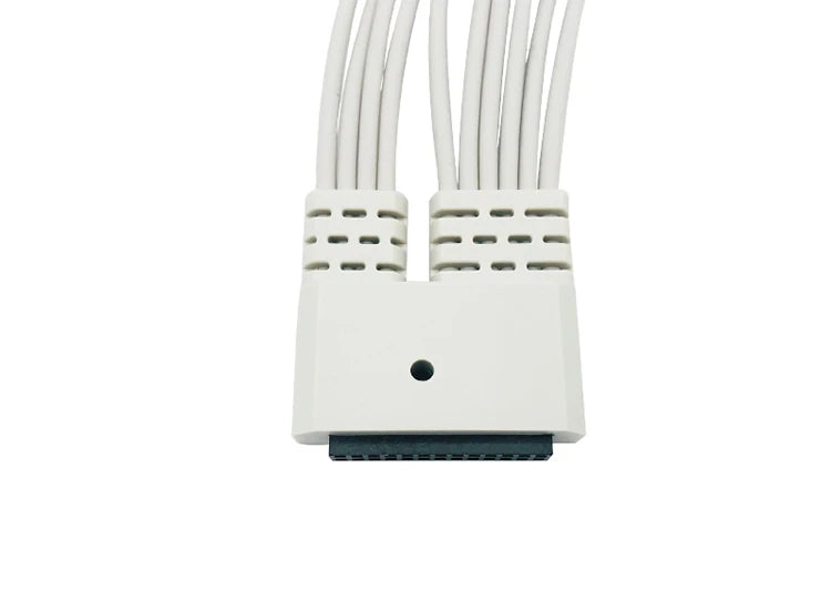 Compatible with Medex MECG-300 ecg 12 lead cable