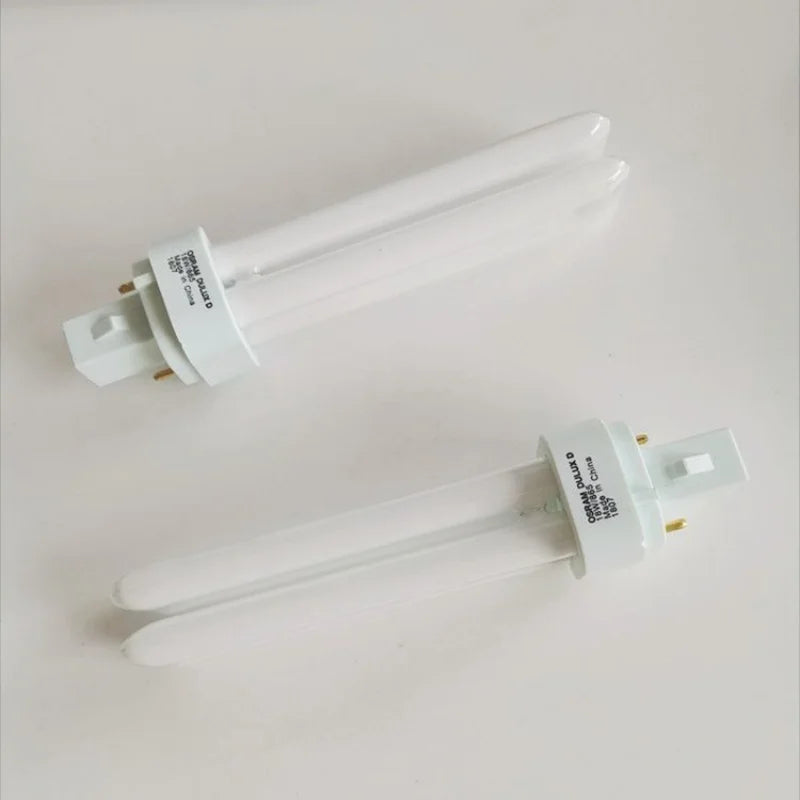 OSRAM dual tube compact energy-saving fluorescent lamp 18W/865 day color G24d-2 dual pin