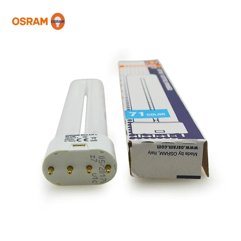 Оригинальная лампа Osram DULUXL 18W/71 BLUEC, трубка для неонатальной желтухи 