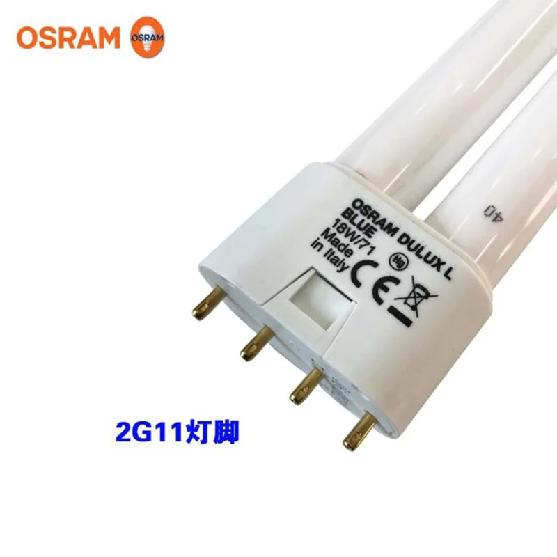 Оригинальная лампа Osram DULUXL 18W/71 BLUEC, трубка для неонатальной желтухи 